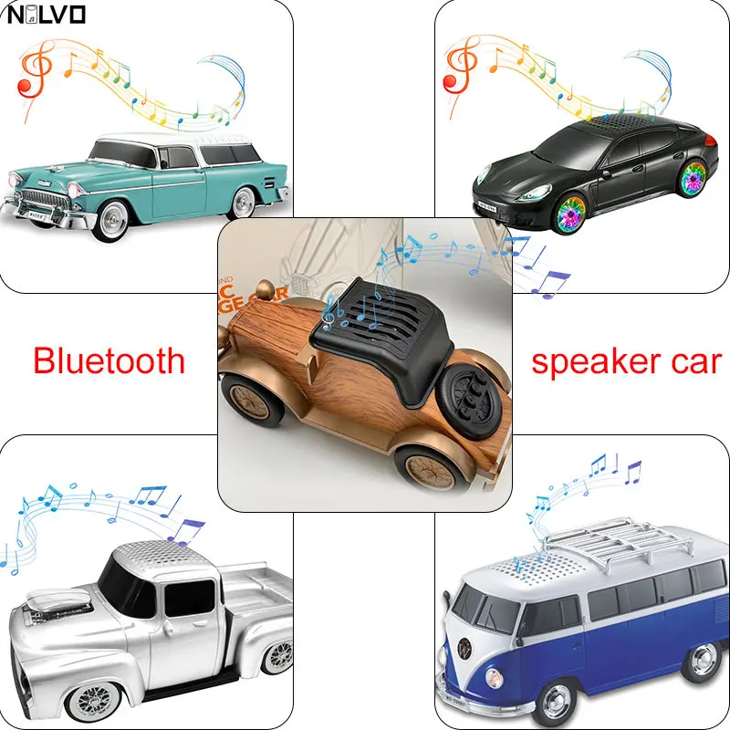 

Pickup Truck Shape Bluetooth Loudspeaker Neodymium Subwoofer Muttifunctional Bluetooth Speaker Music Player Sound Speaker