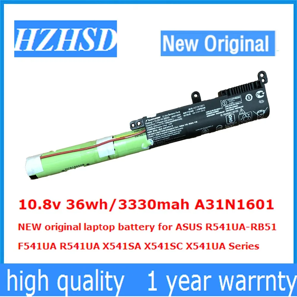 10,8 в 36 Вт · ч/3330 мА · ч A31N1601 новая Оригинальная Аккумулятор для ноутбука ASUS F541UA R541UA X541SA X541SC X541UA