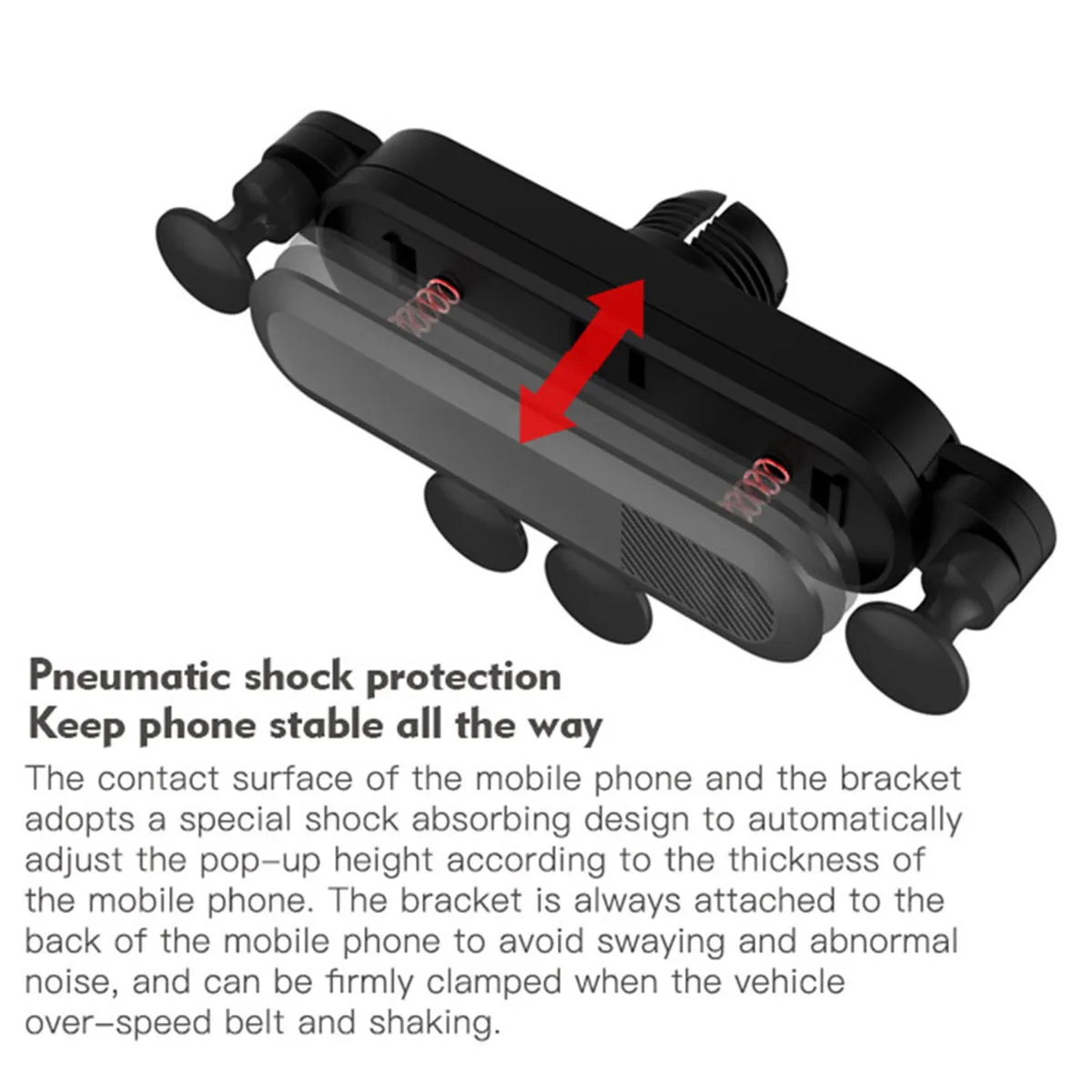 

Mini Universal Gravity Car Phone Holder Air Vent Mount Stand for Smartphone Mini