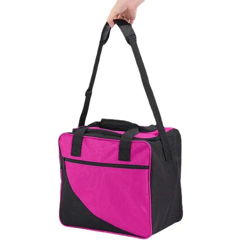 Bowling Ball Bags Oxford Cloth Bowling Bag With Shoulder Strap Store All Your Bowling Equipment Including 1 10-pin Bowling Ball
