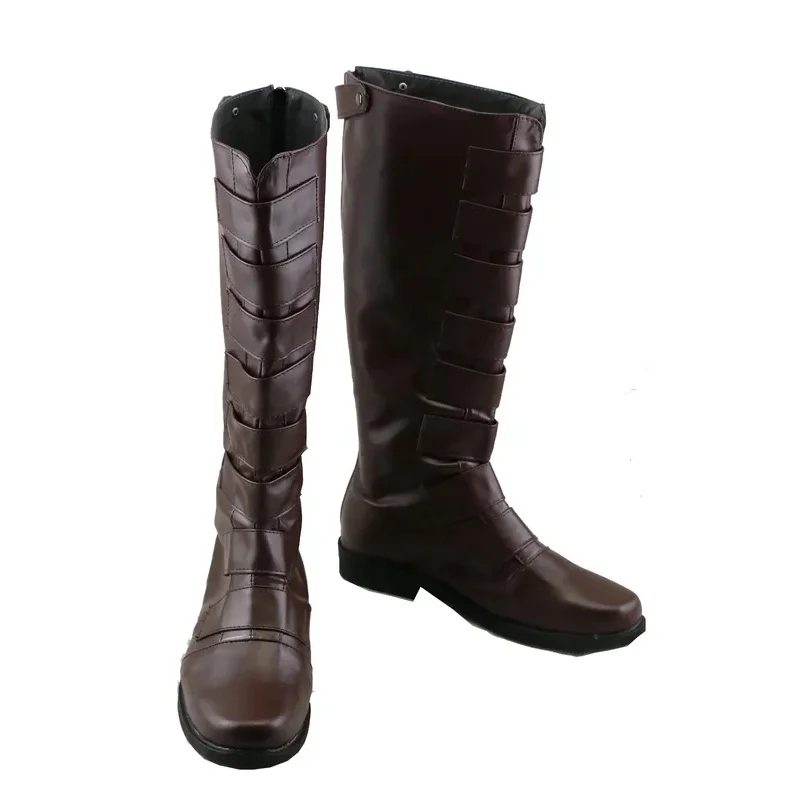 Ботинки Jinn для косплея по звездам рыцарь джедая черные коричневые ботинки мужчин