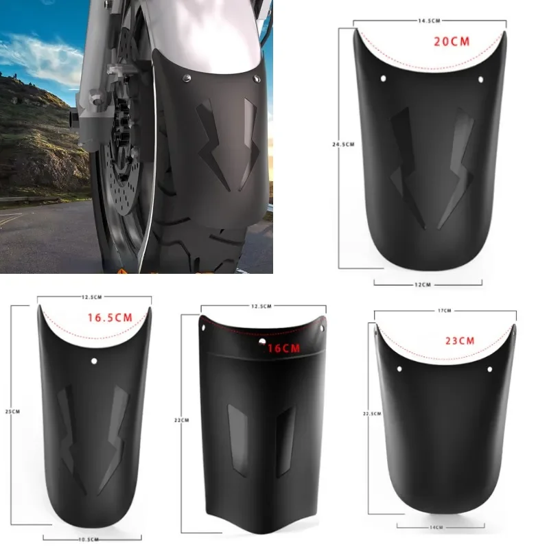 

Universal Motorcycle Lengthen Front Fender Rear or Front Wheel Extension Fender Mudguard Splash Guard For Motorcycle