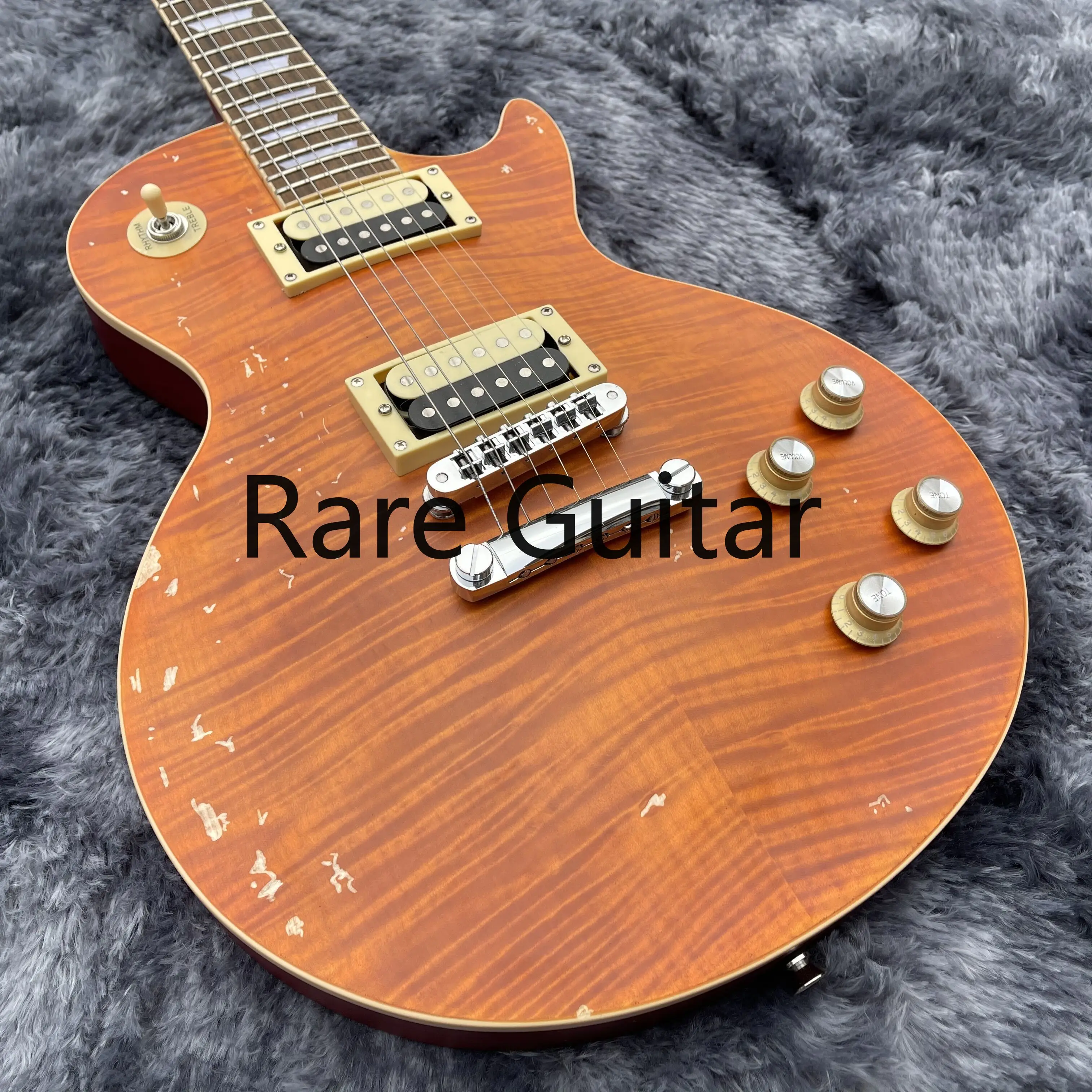 

Rhxflame 1959 Heavy Relic Slash #23 AFD MURPHY AGEDSIGNED Guitar Appetite For Destruction Flame Maple TopOne Piece Mahogany Body