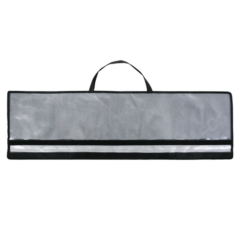 

106.5X27cm Convenient Transparent PVC Bag for Fishing Rod Reel Line and Other Fishing Gears Storage Bag,Fishing Bag