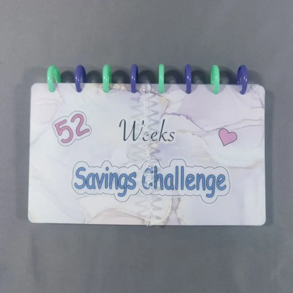 Кошелек-блокнот 52 переплет для экономии недели составления бюджета с денежными