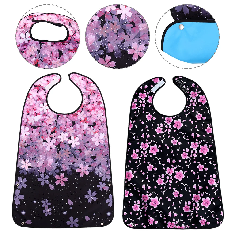 

Bibs Adult Bib Protectors Elderly Eating Clothes Smock Baby Dining Catcher Crumb Elders Patient Senior Clothing Apron Funny