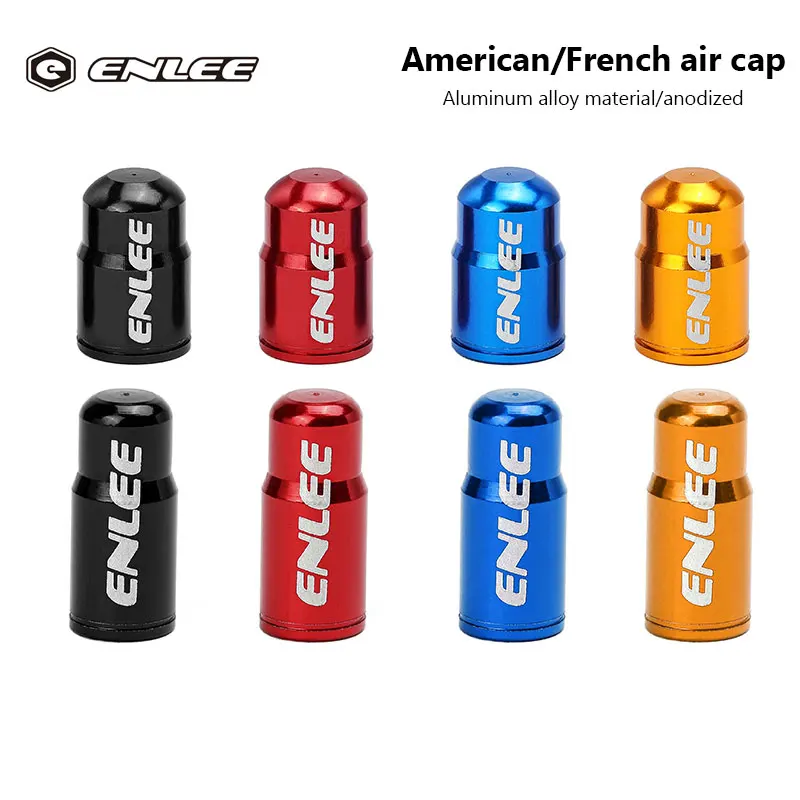 2 Pcs Aluminum Alloy Bicycle Valve Cap Presta Road Mountain Bike Tire French Valve Cap Dust Protection Cover Bicycle Accessories