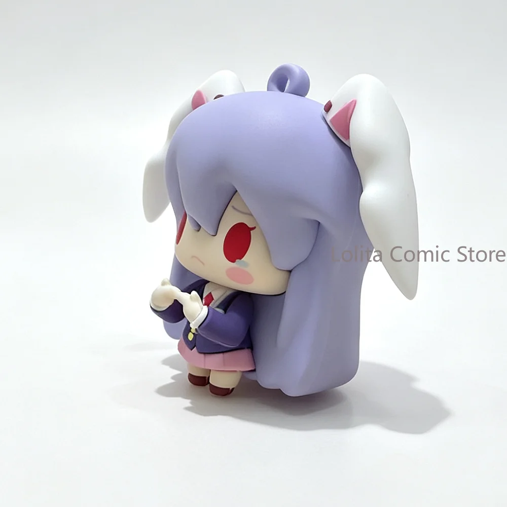 Фото Аниме-брелок Touhou Project Reisen Udongein Inaba: мини-фигурка, подвеска для сумки, украшение для сумки, подарок на день рождения, Рождество №3