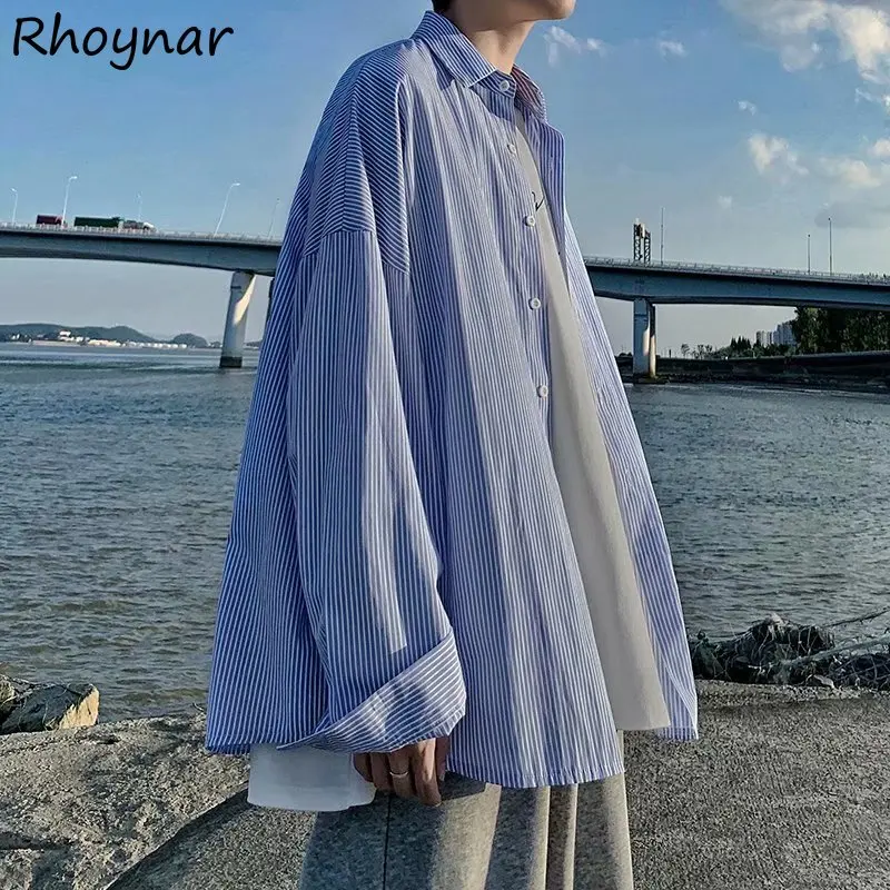 

Shirts Women Simple Unisex 4 Colors Long Sleeve Japanese Style Colleges Casual All-match Boyfriend Spring Clothes Trendy Tops