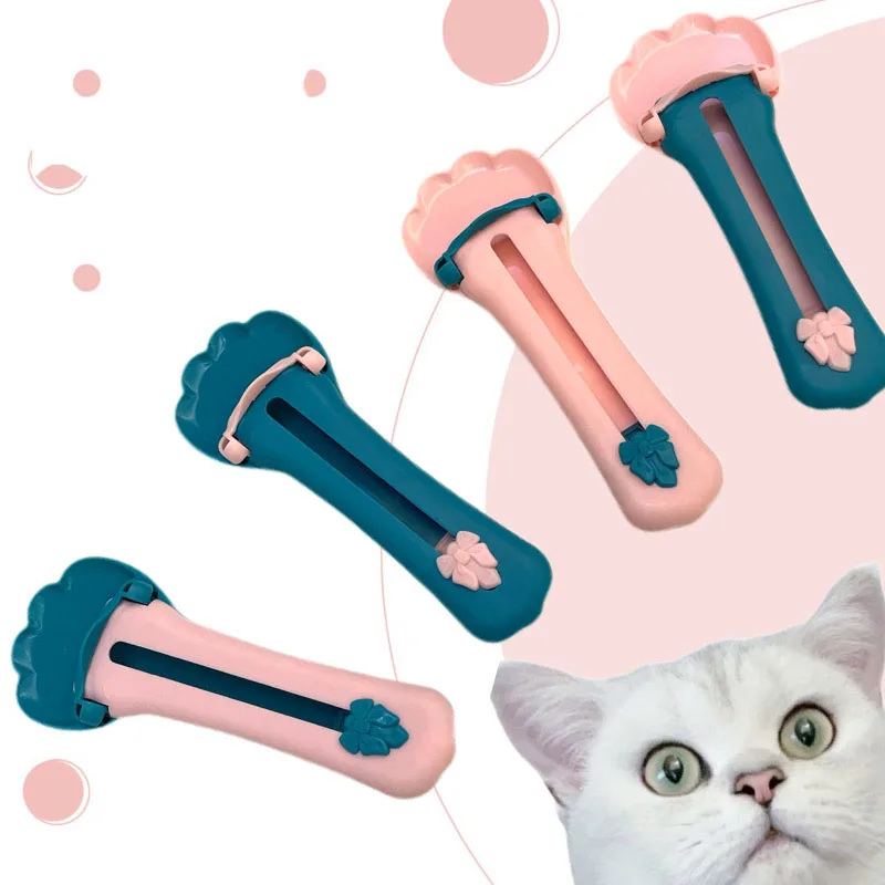 

Pet Feeder Spoon Cat Strip Squeeze Spoons Multifunctional Cat Feeding Spoon for Cat Wet Food Treats Liquid Snack Feeding