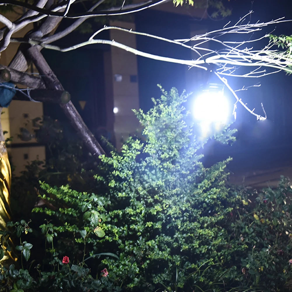 

Camping Solar Light USB Rechargeable Portable Solar Lights 2 Modes Emergency Lights Multifunctional for Outdoor Home