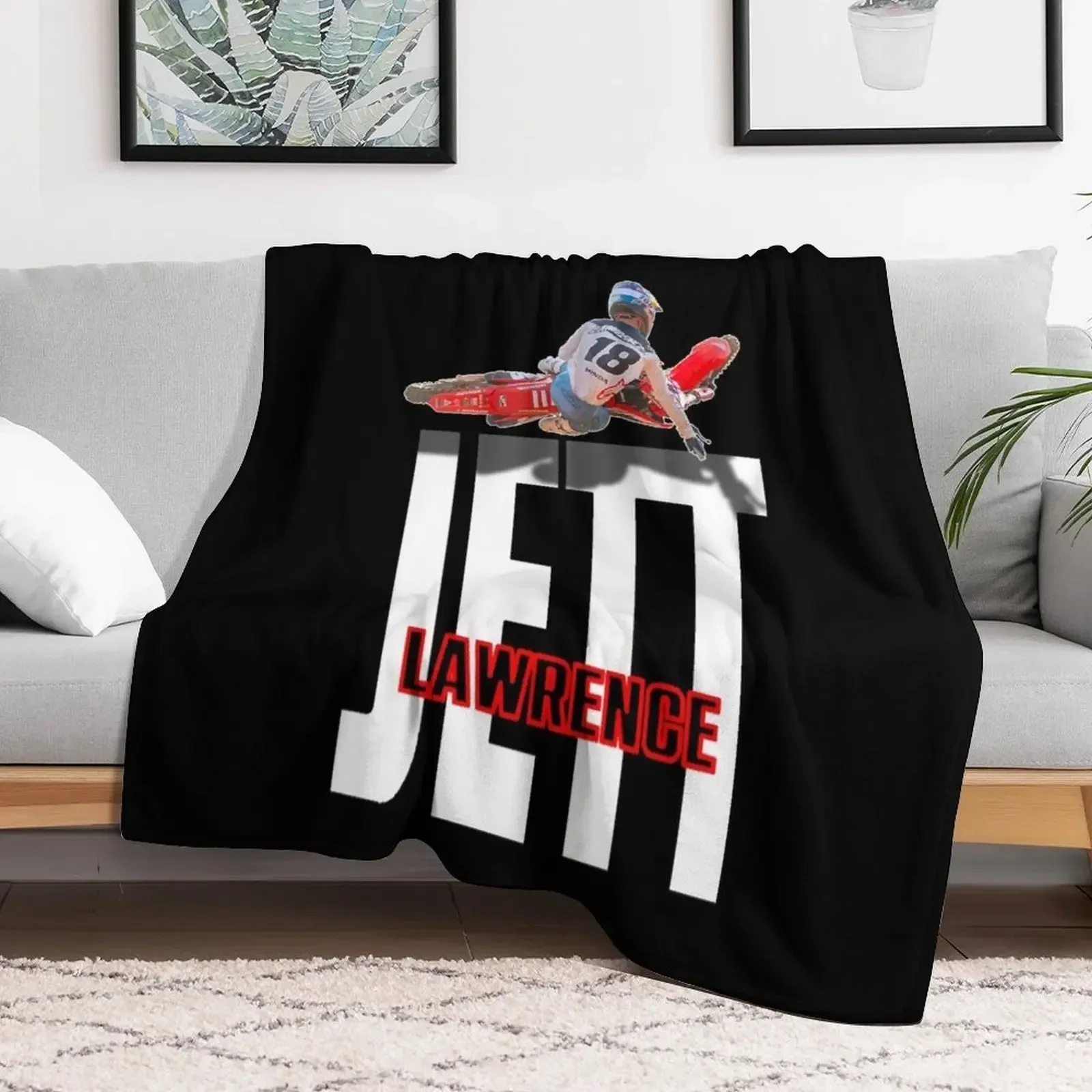 Классическое одеяло JETT LAWRENCE MERCH JETTSON MOTORCROSS тонкие движущиеся одеяла