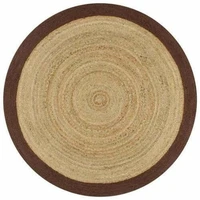 rug 100 jute natural reversible round rug style braided living modern area rug rugs and carpets for home living room