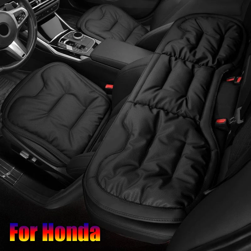 Фото Кожаные дышащие Чехлы для автомобильных сидений Honda Accord CRV Civic XRV №1