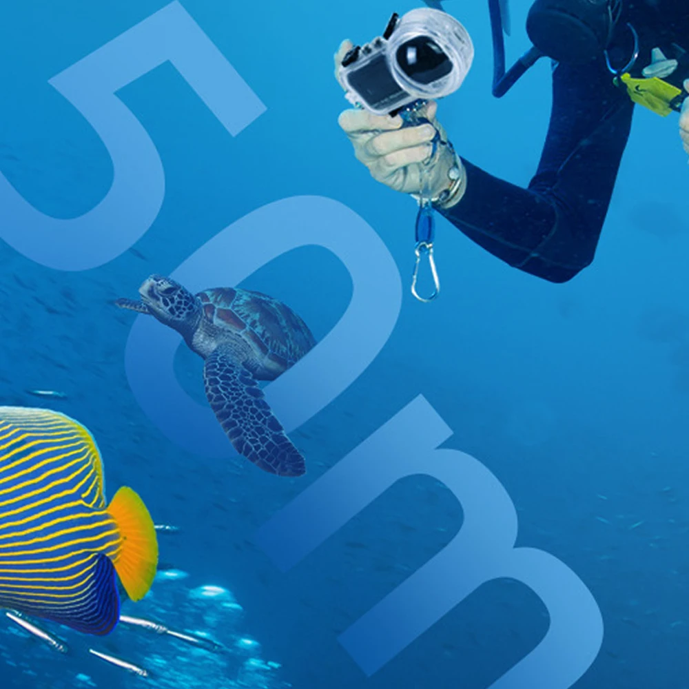 Чехол-невидимка для дайвинга Insta360 X4 водонепроницаемый корпус 50 м