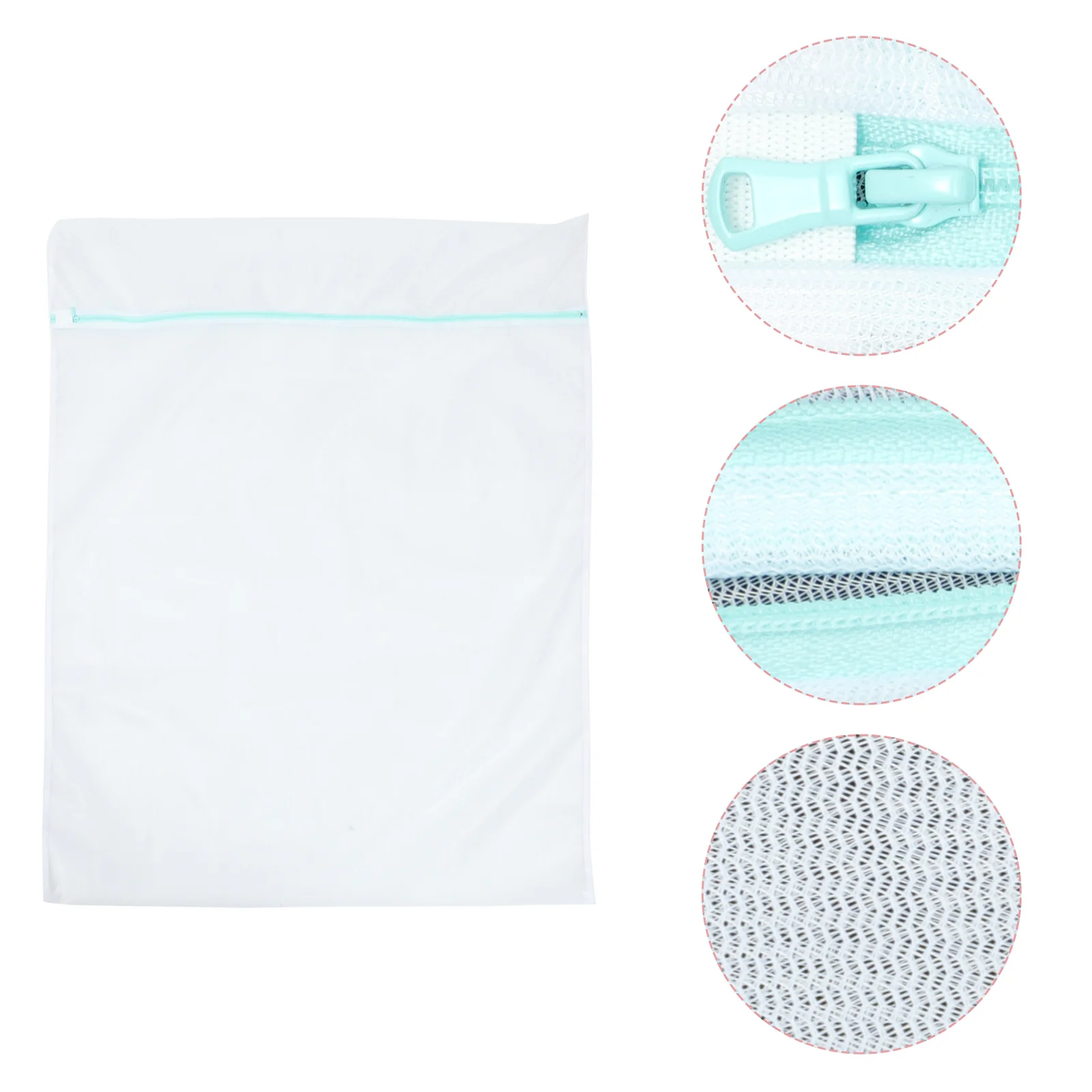 

2pcs Large Wash Machine Bag Polyester Mesh Laundry Bag Bedding Blanket Wash Bag