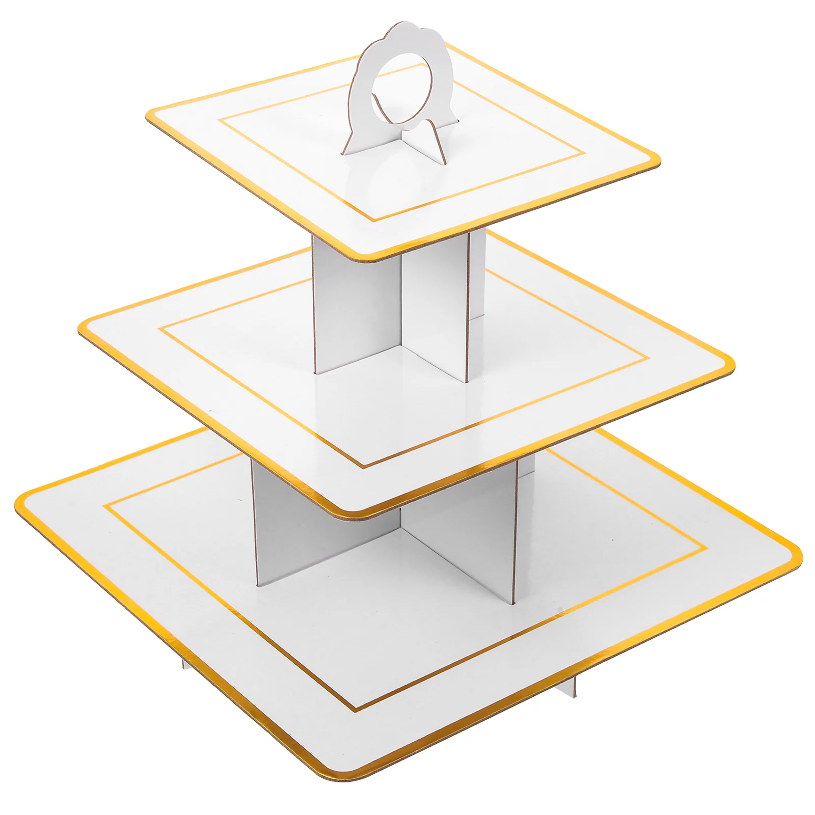 

Stand Cupcake Dessert Tower Tray Serving Tree Display Cake Plate Platter Muffin Party Tea Paper Wedding Pastry
