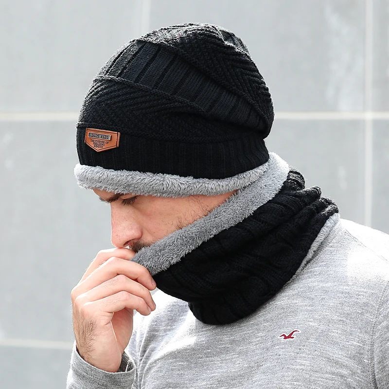 Winter Hats For Men Skullies Beanie Hat Winter Cap Men Women Wool Scarf Caps Balaclava Mask Bonnet Knitted Hat Gorras 4 Winter Hats For Men Skullies Beanie Hat Winter Cap Men Women Wool Scarf Caps Balaclava Mask Bonnet Knitted Hat Gorras 4