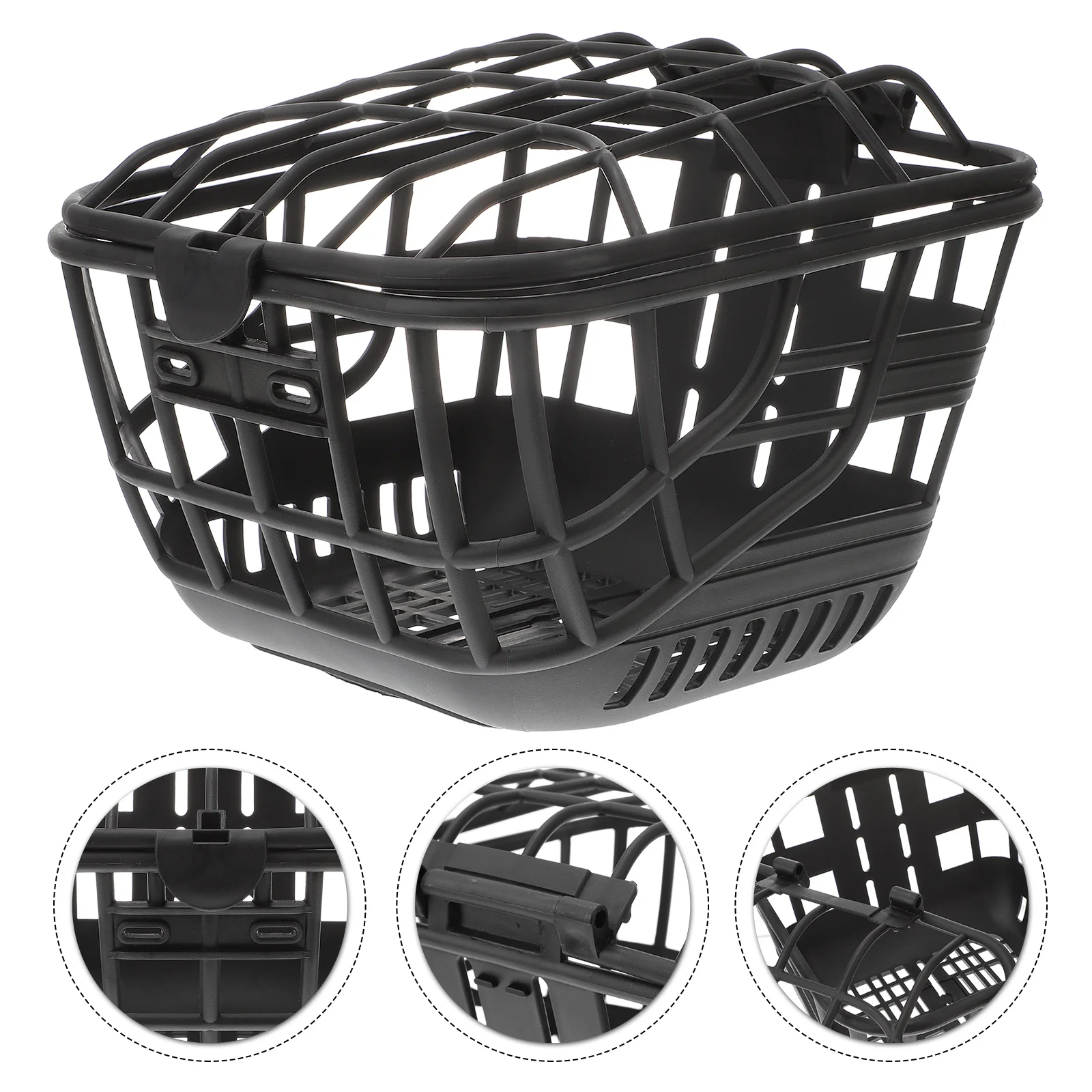 

Bicycle Basket Storage Rack Bike Fittings Container Accessory Parts Plastic Outdoor Accessories