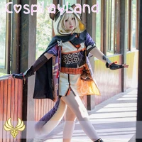 game genshin impact sayu cosplay costume sayu costume lovely dress genshin impact cosplay women outfits with hat tail full set