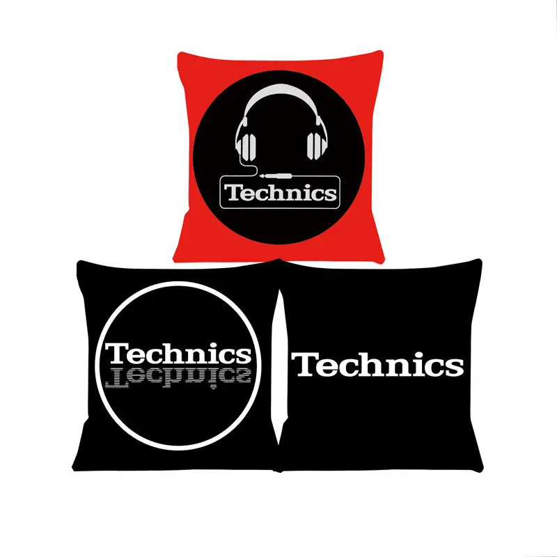 Фото Чехол для подушки Technics для дивана, наволочка для сиденья автомобиля, наволочка 45X45 см для дома, декоративная SJ-818 №1