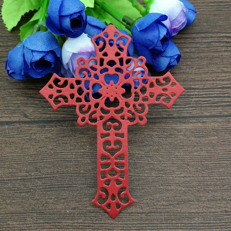 

Cross Metal Cutting Dies Stencil Scrapbooking Photo Album Card Paper Embossing Craft DIY