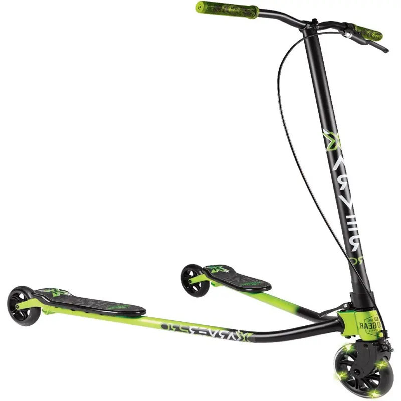 

Light-Up 3-in-1 Drifting Modes Swing Scooter for Kids 8 Years + Unisex