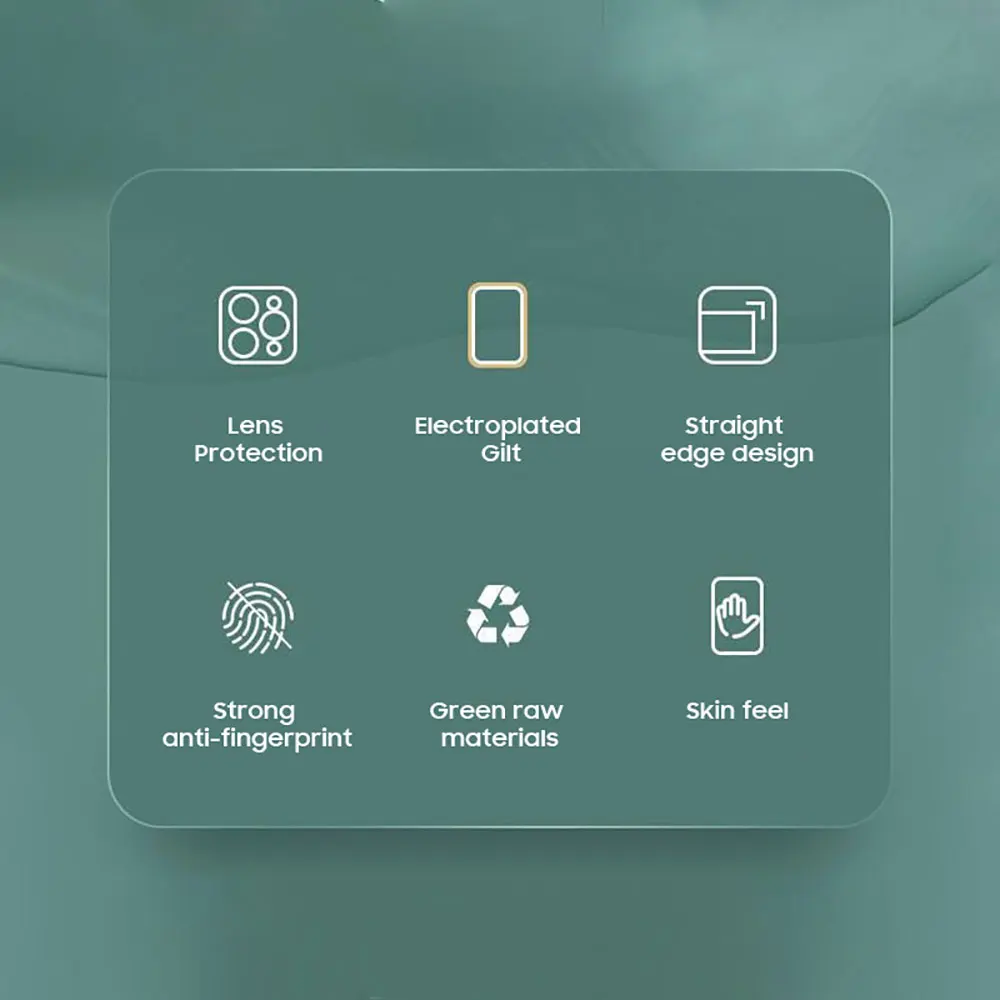 Гладкий Чехол для телефона Samsung Galaxy S24 S23 S22 S21 S20 FE S10 S9 A01 A02 A03 PLUS