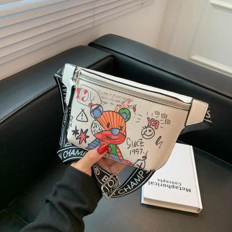 Новинка 2023 модная Милая нагрудная сумка через плечо маленькая поясная