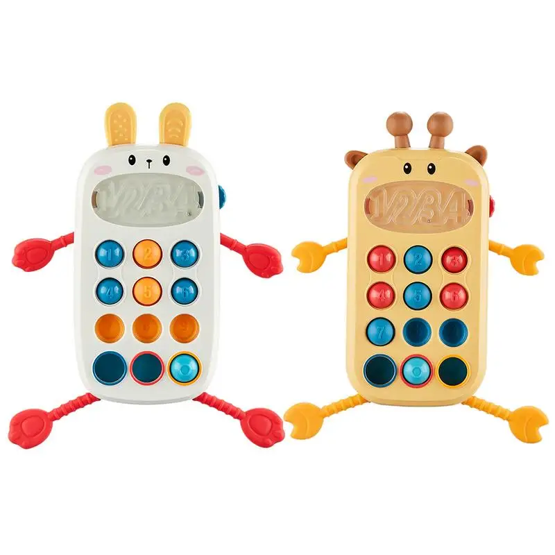 

Силиконовая тянущаяся гирлянда, игрушка для активного отдыха, пищевая тянущаяся гирлянда, игрушки Монтессори в форме телефона, развивающая образовательная модель