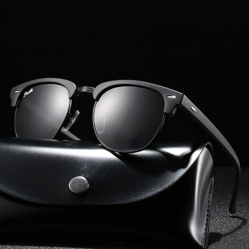 Высококачественные брендовые дизайнерские солнцезащитные очки Rice Nail для мужчин