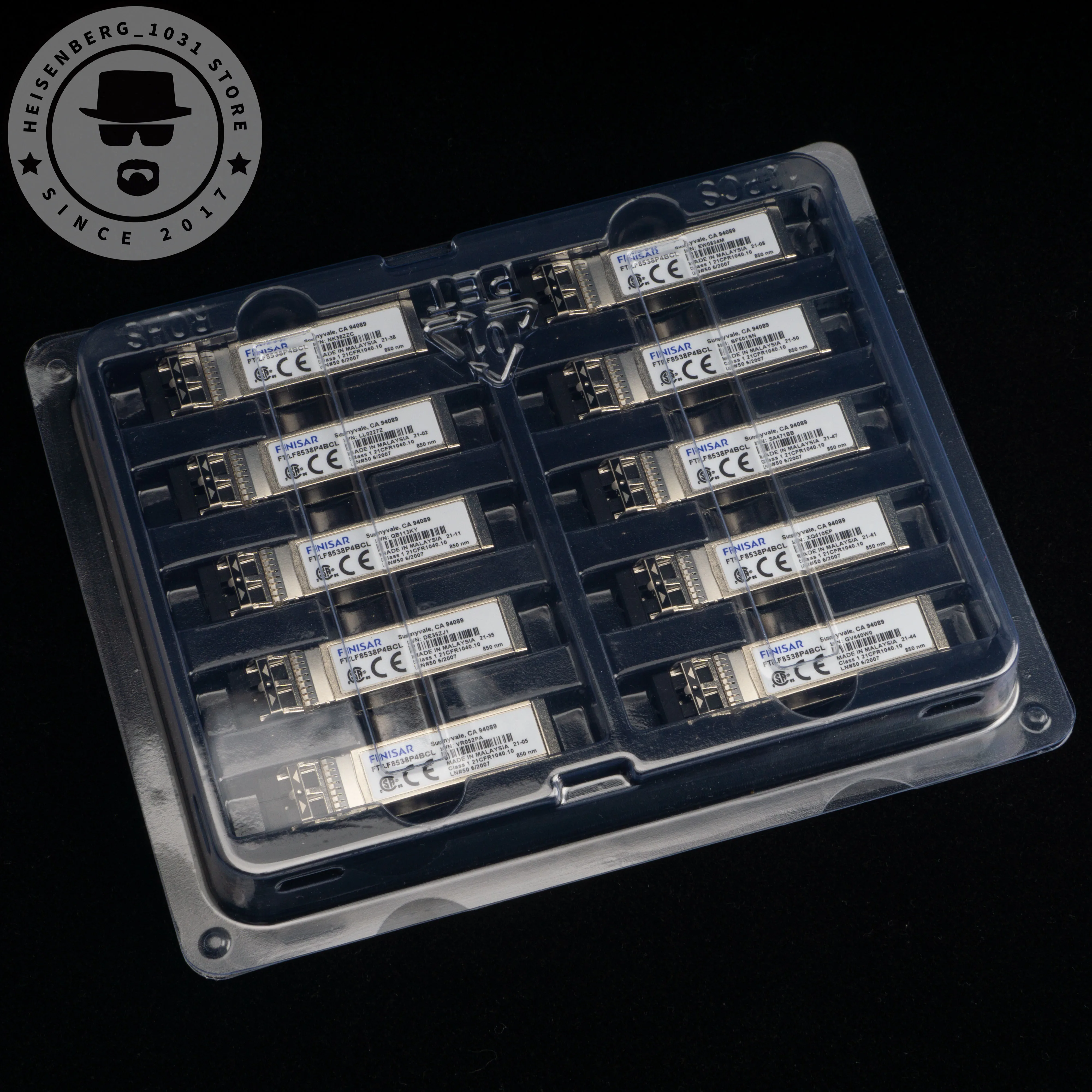 FINISAR FTLF8538P4BCL 25GBASE-SR 25 78 Гбит/с Двунаправленный SFP28 SR 100 м LC MMF