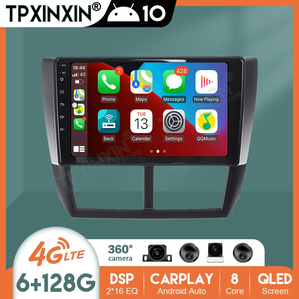Dvd Navigation Stereo Android Auto Multimidia Video Player Head Unit