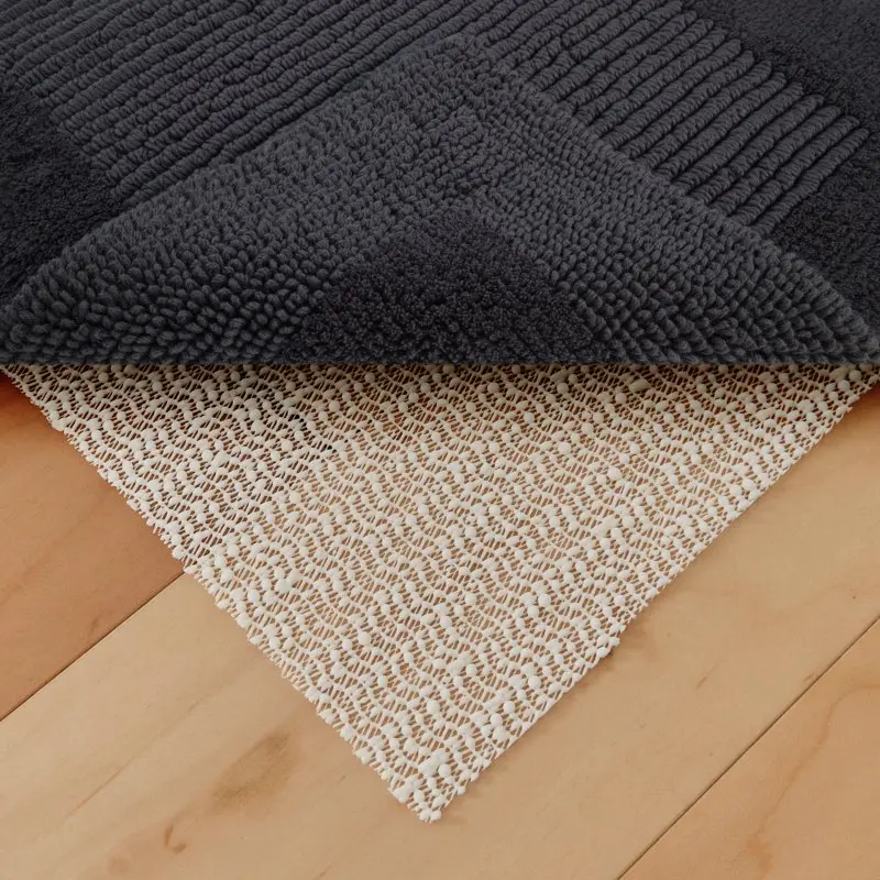 

Gorgeous 21"X34" Grey Reversible Tufted Egyptian Cotton Pile Bath Rug, Super Soft Durable Home Decor.