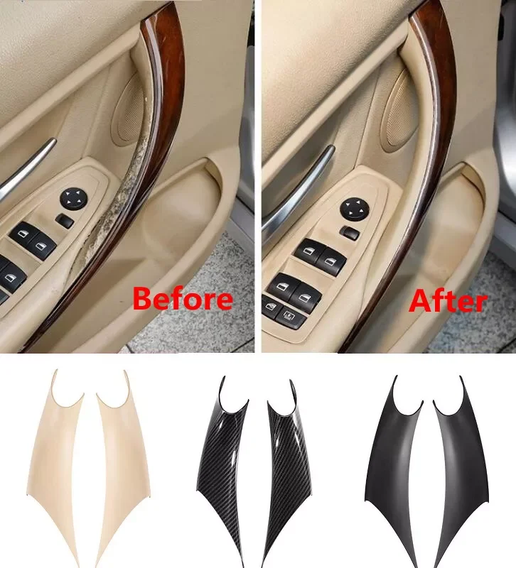 

Look Interior Door Armrest Handle Cover Trim For 3 Series F30 F32 GT F34 14-17 & 4 Series F35 F36 2012-2018