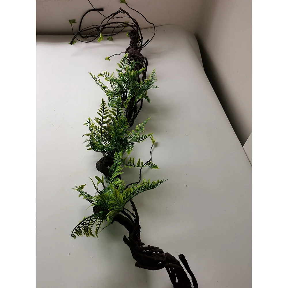 Искусственная лоза искусственные зеленые листья 1 75 м имитация розы из ротанга