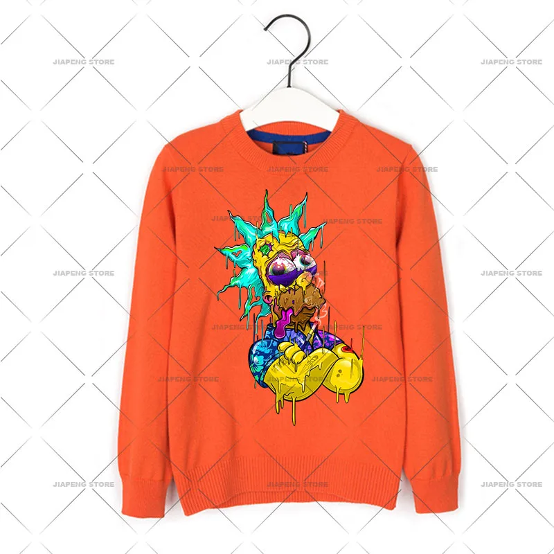 Термоклейкие виниловые наклейки с изображением Симпсонов для одежды нашивки на