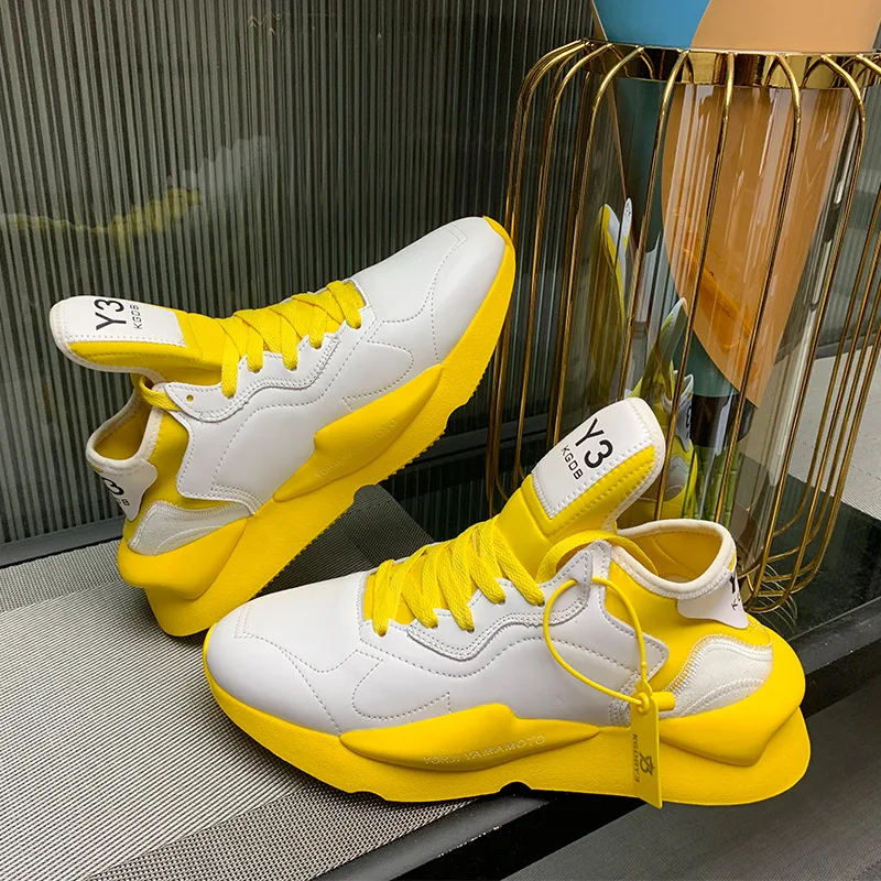 

Y3 sports shoes for men and women, casual thick soled breathable couple sports shoes