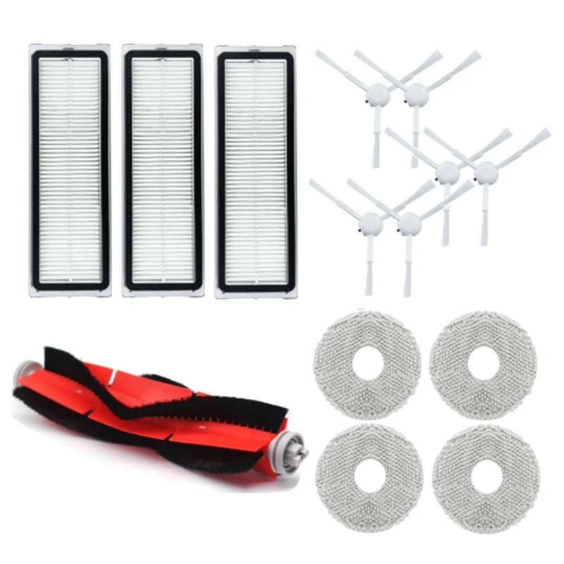 

A06I Suitable For Xiaomi Sweeping And Mopping Robot B101CN Main Brush Side Brush Mop Cloth Hepa Filter Accessories