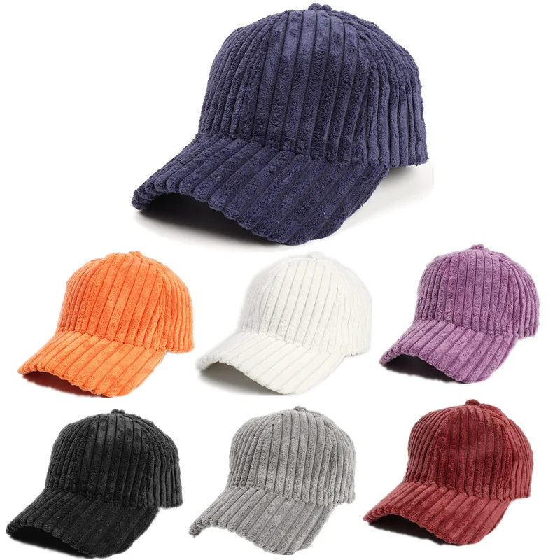 

Corduroy Baseball Caps for Women Autumn Winter Hats for Women Snapback Hat Female Hip Hop Cap Gorras Bone Casquette Gorro
