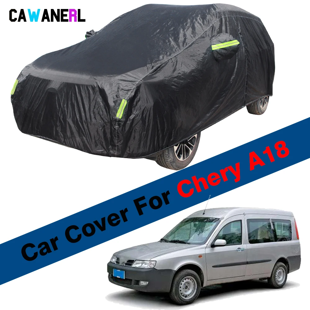 Полностью черный автомобильный чехол для Chery A18 Karry Youyi водонепроницаемый