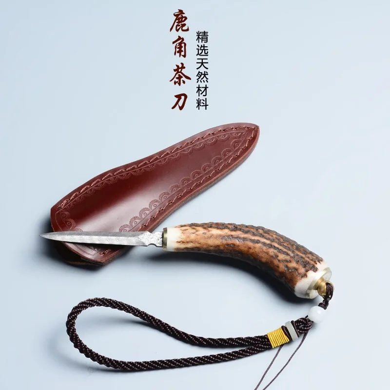 

Дамасский узор, чайный нож Pu'er, чайная Шило, чайная принадлежность для церемонии, черный чай, чай Pu'er, чайная посуда, чайный нож