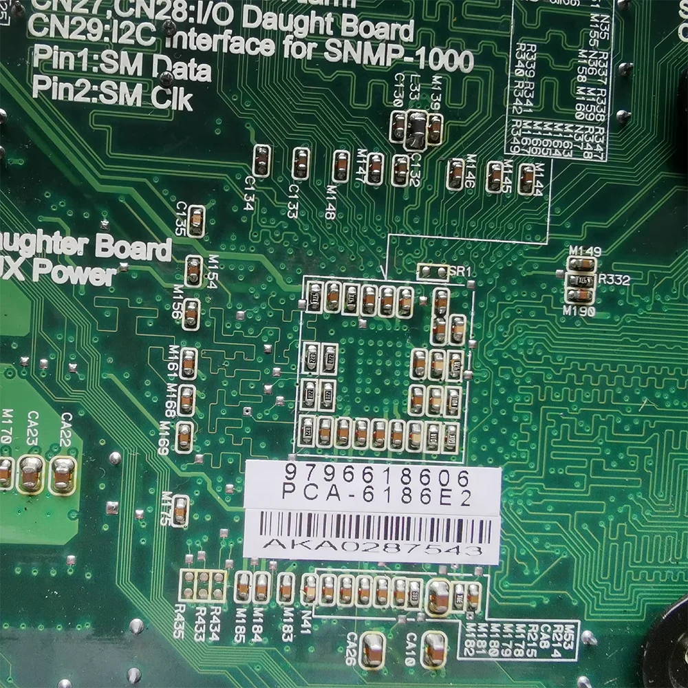 Материнская плата для компьютера с двойным портом Advantech PCA-6186E2 Rev.A1