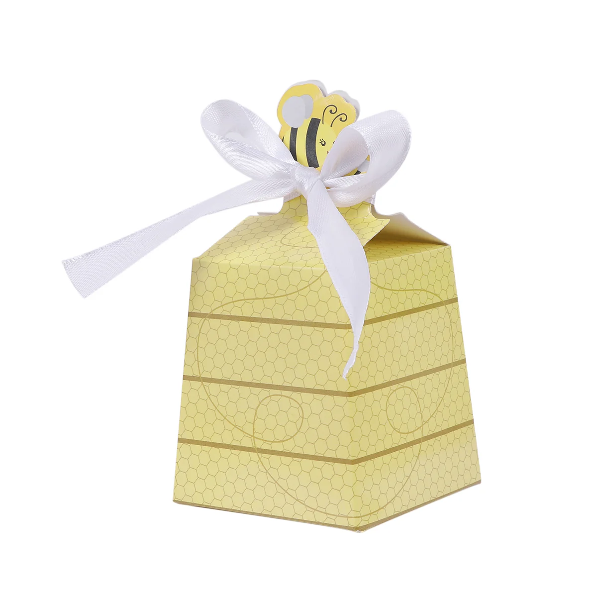 

Boxes Gift Wedding Case Box Packaging Candy Cookie Nut Paper Pouch Bridal Shower Present Biscuit Bowknot Treat Storage Favor