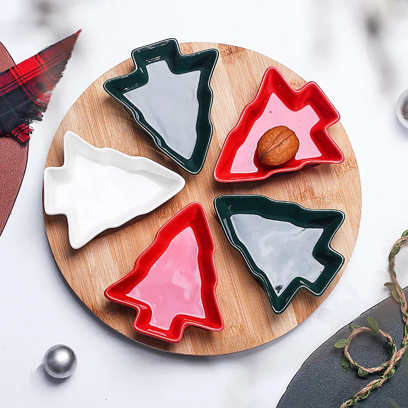 

Kitchen Accessories Plates for Food Creative Christmas Tableware Dishes Dining Tables Luxury Table Plates Cooking Plate Dish Bar