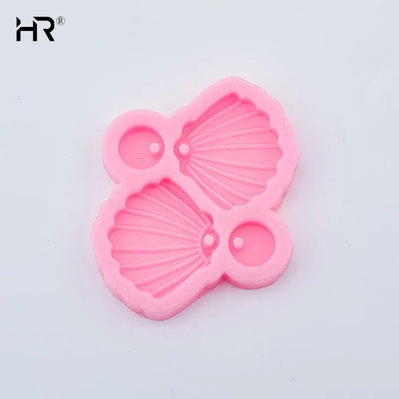 

Epoxy Resin Silicone Mould Shell Pendant Craft Earring Mold Jewellery Making Clay Molds
