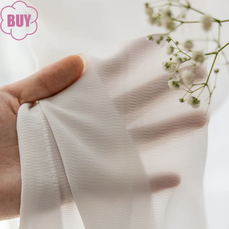 

Modern Curtains for Living Dining Room Bedroom Nordic White Tulle Window Screen French Window Simple Tulle Window