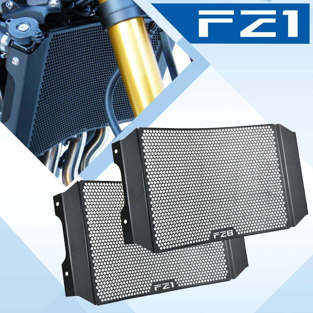 

For Yamaha FZ1N FZ1S FZ1N/S Motorcycle Accessories Radiator Grille Guard Cover Protector 2006 2007 2008 2009 2010 2011 2012-2015