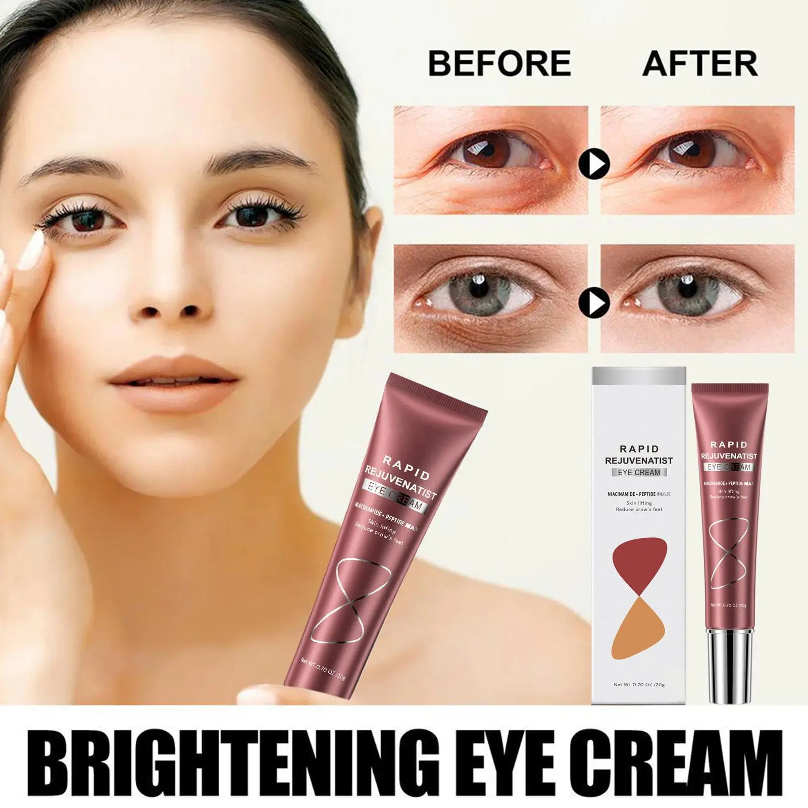 

Крем для кожи вокруг глаз, от Тёмных кругов и морщин, 20 г