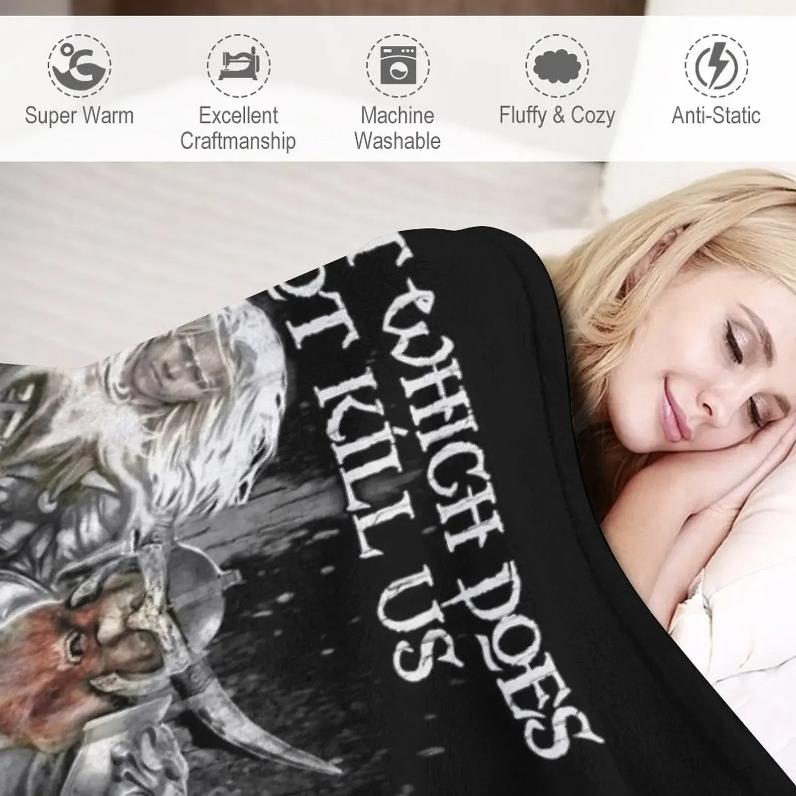 Одеяло Drizzt Do'Urden and Bruenor Battlehammer роскошные дизайнерские фланелевые одеяла